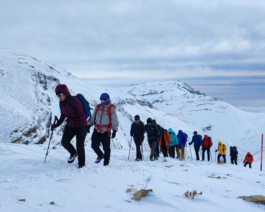 گزارش برنامۀ صعود قلۀ توچال از مسیر سیاه‌سنگ B مورخ ۲۸ آذر ۱۴۰۴