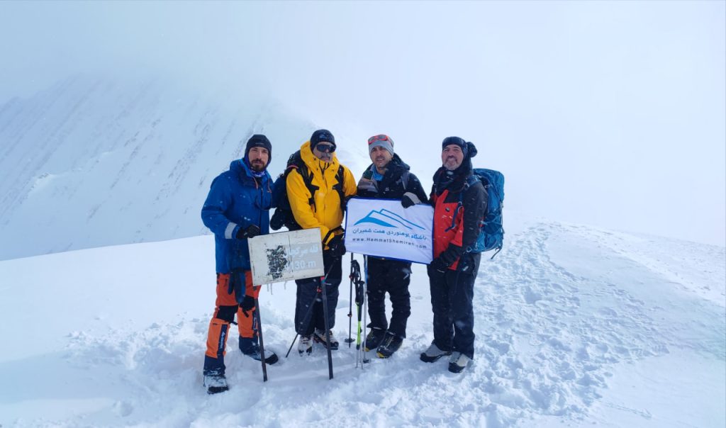 گزارش برنامۀ صعود قلۀ سرکچال مورخ ۱۲ دی ۱۴۰۴